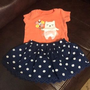 12 mo baby Girl Outfit